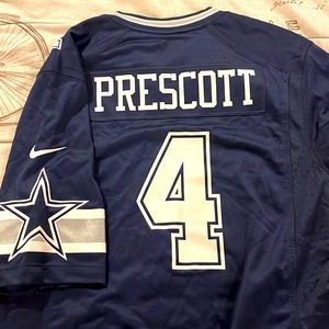 Men's Dallas Cowboys Dak Prescott Nike Navy Legend Player Jersey